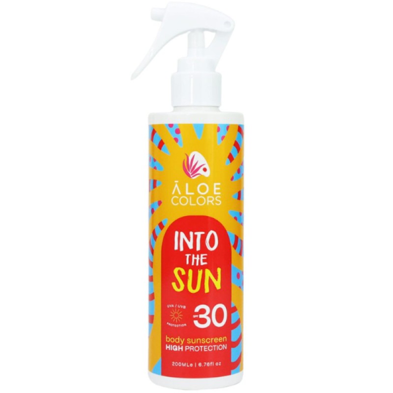 Aloe Colors Into The Sun Sunscreen Body Cream SPF30 200ml