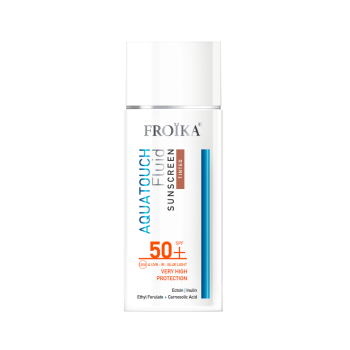 Froika Aquatouch Fluid Sunscreen Αντηλιακό Προσώπου με Χρώμα Tinted SPF50+, 50ml