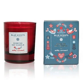 Blue Scents Scented Soy Candle Milky Caramel 145 gr