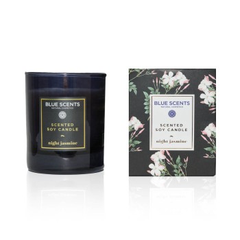 Blue Scents Scented Soy Candle Night Jasmine 145gr