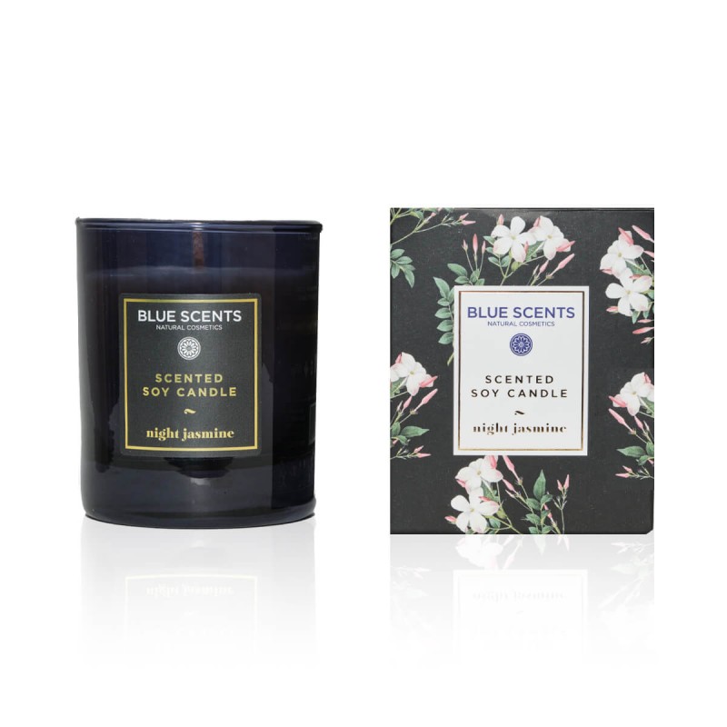 Blue Scents Scented Soy Candle Night Jasmine 145gr