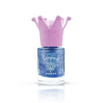 Garden Fairyland Nail Polish Glitter Blue Betty 1 7.5ml