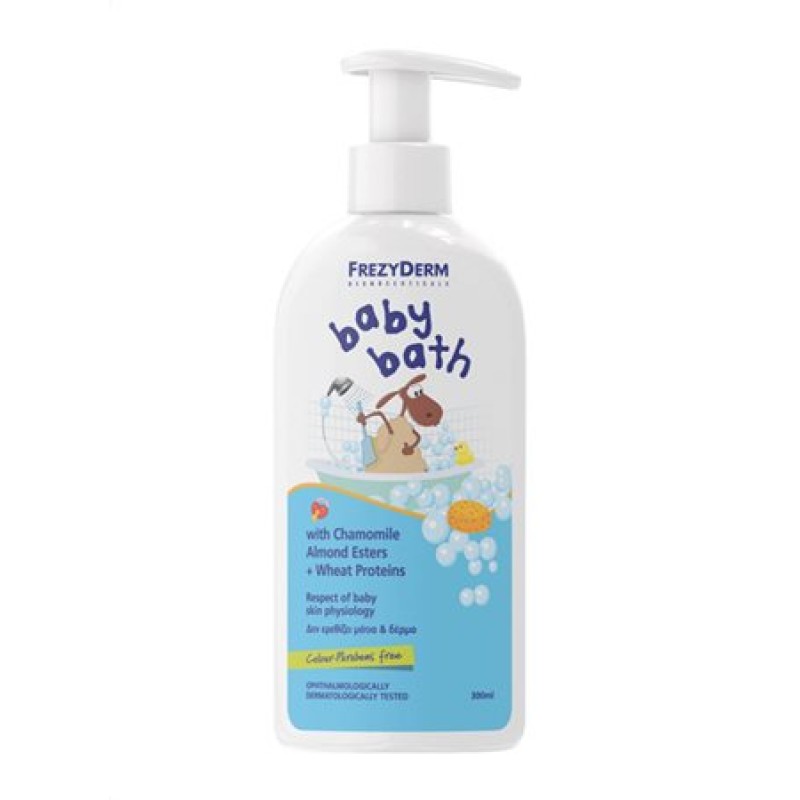 Frezyderm Baby Bath Απαλό Βρεφικό Αφρόλουτρο, 300ml