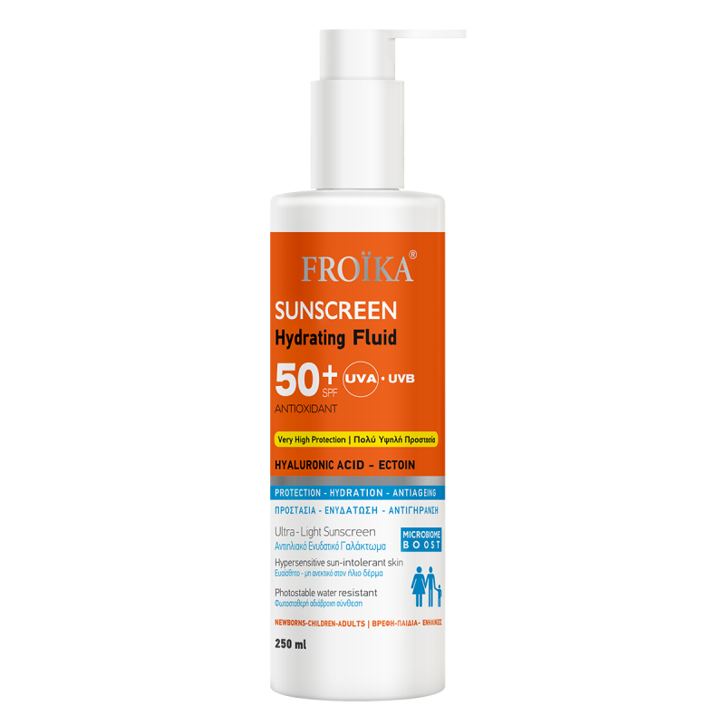  Froika Sunscreen Hydrating Fluid SPF 50+, 250ml