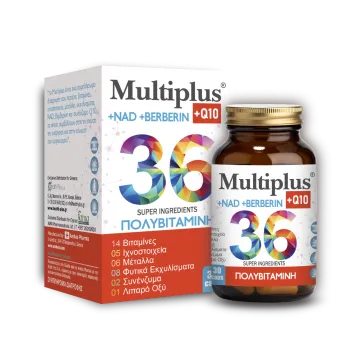 Health Plus Multiplus Πολυβιταμίνη για Ενέργεια 30 κάψουλες