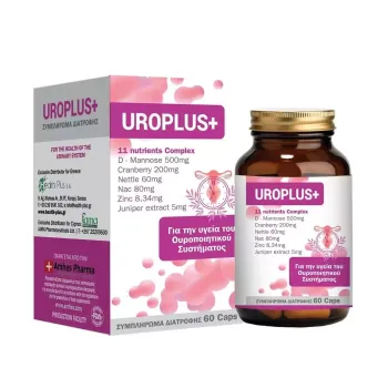 Health Plus Uroplus+ Ειδικό Συμπλήρωμα Διατροφής 60 κάψουλες