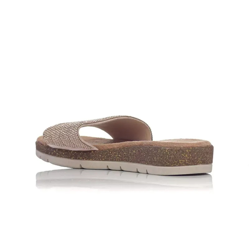 Save Your Feet Γυναικεία Ανατομικά Σανδάλια Χρυσό