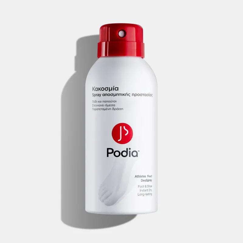 Podia Athlete's Feet Deospray Spray Αποσμητικής Προστασίας Ποδιών, 150ml