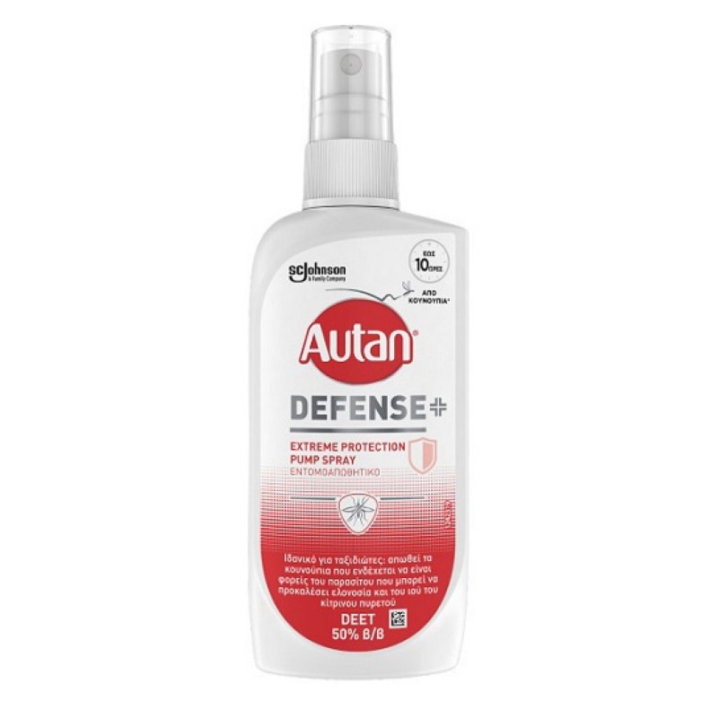 Autan Defense Extreme Protection Εντομοαπωθητικό Spray 100ml