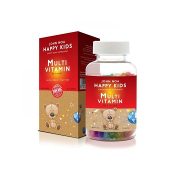 John Noa Happy Kids Multi Vitamin (Παιδικό Πολυβιταμινούχο Συμπλήρωμα) 90 ζελεδάκια 180 gr