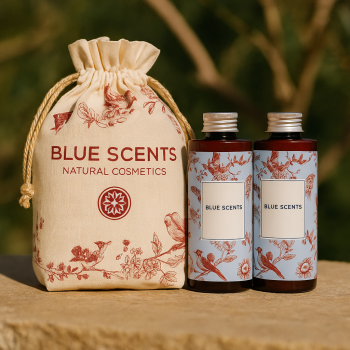 Blue Scents PROMO Pomegranate Αφρόλουτρο με Εκχύλισμα Σταφυλιού 300ml - Pomegranate Ενυδατικό Γαλάκτωμα Σώματος 300ml