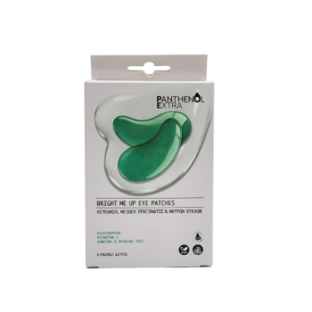 Panthenol Extra Bright Μe Up Eye Patches για Ενυδάτωση, 6ζευγάρια