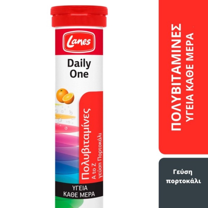 Lanes Eff Multi Daily One Orange 20Tabs 