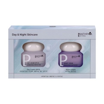 Panthenol Extra Day & Night Skincare – Day Cream SPF15 50 ml + Night Cream 50 ml
