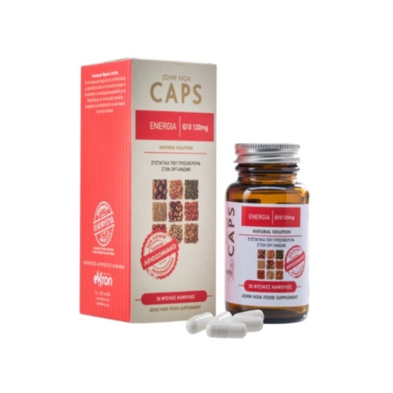 John Noa Caps Energia Q10 120mg 30caps 