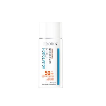 Froika Aquatouch Fluid Sunscreen Αντηλιακό Προσώπου με Χρώμα Tinted Light SPF50+, 50ml