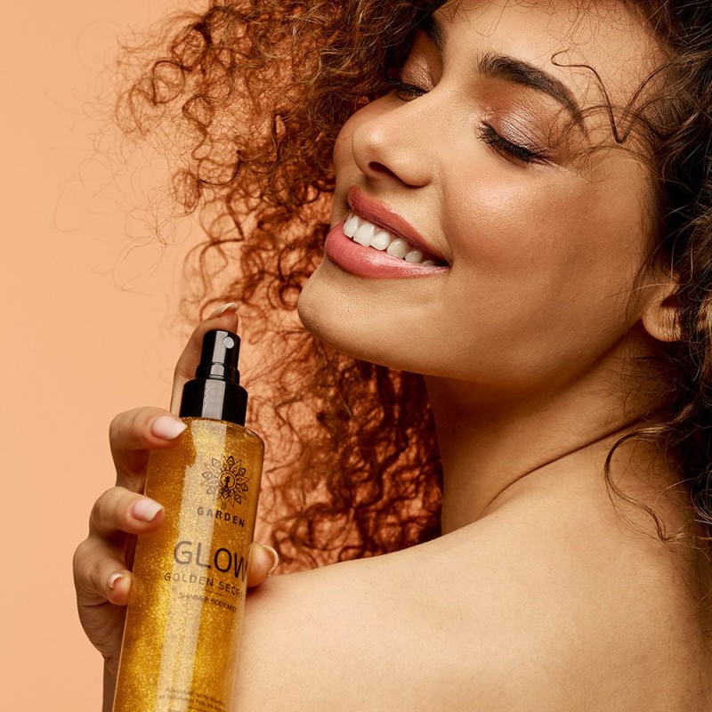 Glow Golden Secret Body Mist Gold Shimmer 200ml