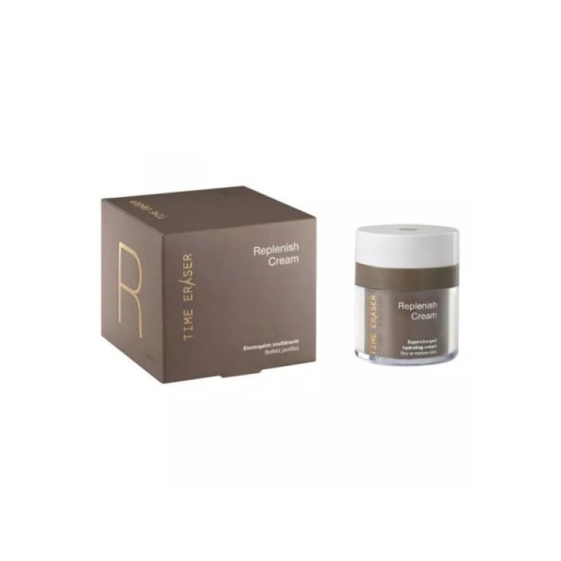 Medisei Time Eraser Replenish Cream Ενισχυμένη Ενυδάτωσης Αντιγηραντική Κρέμα Πλούσιας Υφής για Βαθιές Ρυτίδες 50ml 