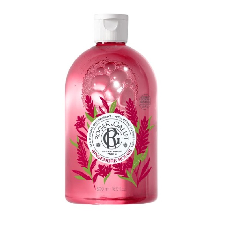Roger & Gallet Gingembre Rouge Shower Gel, 500ml