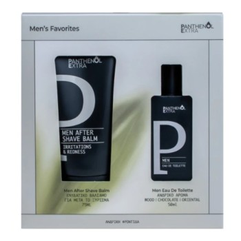 Medisei Panthenol Extra Men Eau De Toilette 50ml & After Shave Balm 75ml 