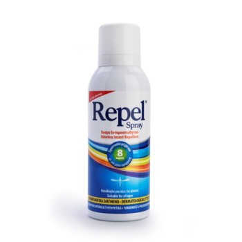 Repel Spray  Άοσμο Εντομοαπωθητικό 100ml 