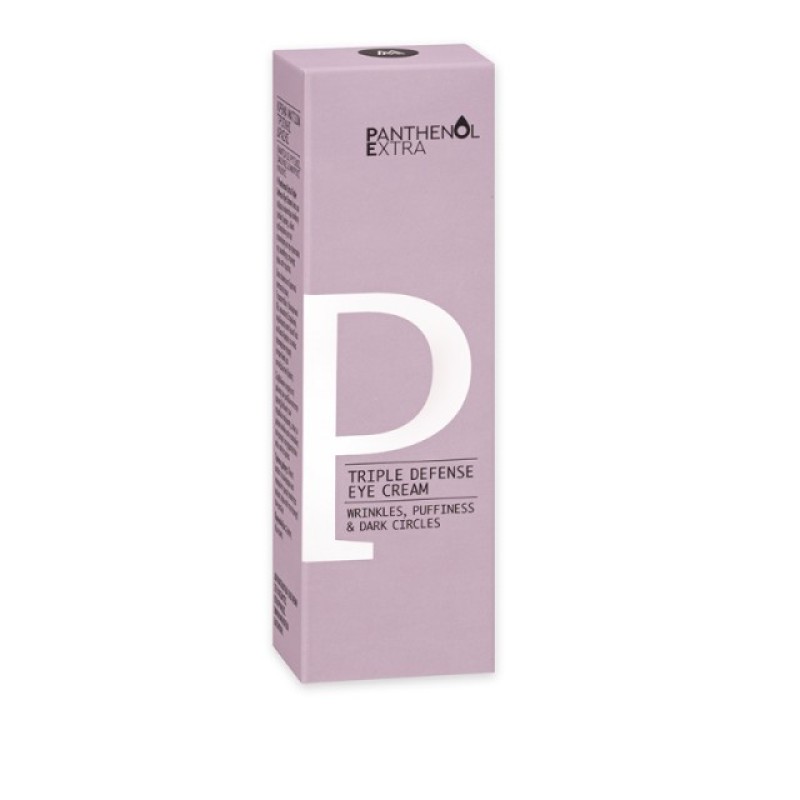 Panthenol Extra Triple Defense Αντιγηραντική Κρέμα Ματιών, 25ml