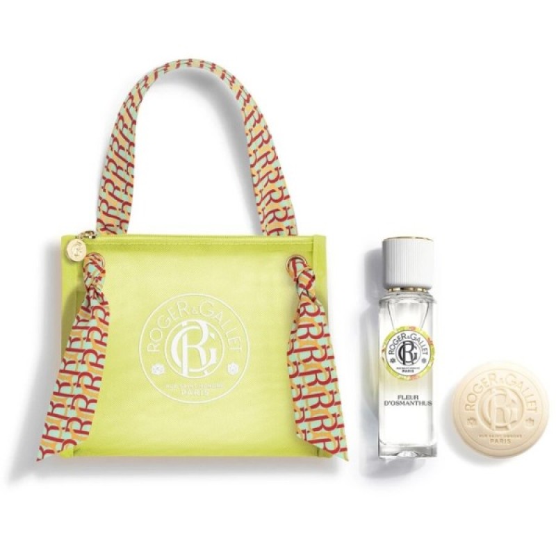 Roger&Gallet Autumn Set Fleur D'Osmanthus Φθινοπωρινό Σετ με Wellbeing Fragrant Water, 30ml & Fleur D'Osmanthus Wellbeing Soap Αναζωογονητικό Σαπούνι, 50g