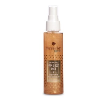 Messinian Spa Hair & Body Mist Shimmering Royal Jelly-Helichrysum Βασιλικός Πολτός-Ελίχρυσος 100ml με Χρυσόσκονη 