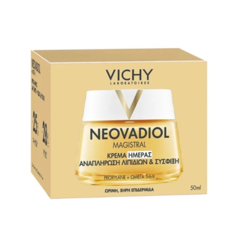Vichy Neovadiol Κρέμα Θρέψης Ημέρας για Ώριμες Επιδερμίδες, Ενίσχυση πυκνότητας και Επανόρθωση Περιγράμματος 50ml