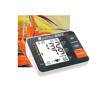 Wellion Wave Plus Blood Pressure Monitor Ηλεκτρονικό Πιεσόμετρο Μπράτσου, 1τεμ