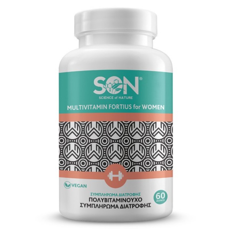 Science of Nature Multivitamin Fortius for Women 60 Δισκία 