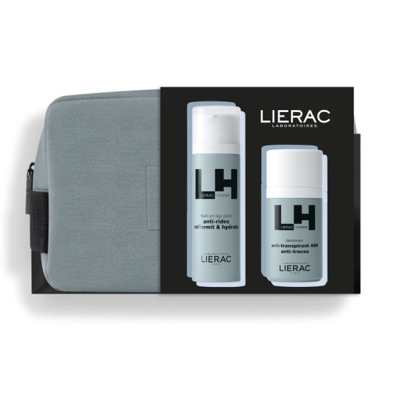 Lierac Promo Homme Global Anti-Age Fluid 50ml & Deodorant 50ml 