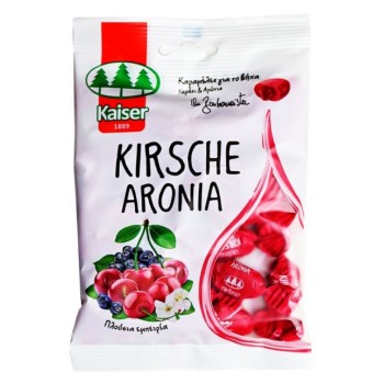 Kaiser Kirsche Aronia Καραμέλες για το Bήχα με Κεράσι & Αρώνια 90g 