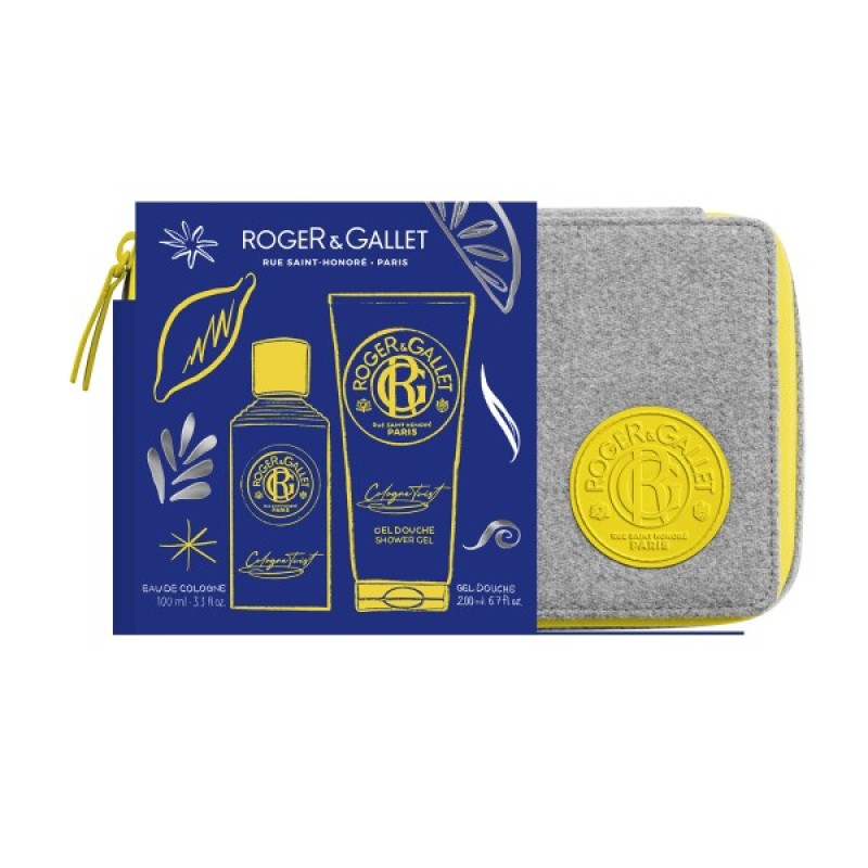 Roger & Gallet Promo Cologne Twist Eau De Cologne 100ml & Shower Gel 200ml 