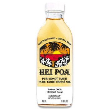 HEI POA Monoi Oil Coconut Λάδι Monoi Πολλαπλών Χρήσεων με Άρωμα Καρύδας, 100ml