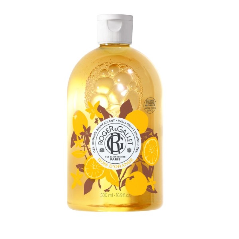 Roger & Gallet Bois D'Orange Shower Gel, 500ml 
