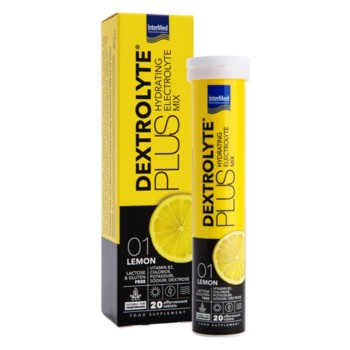 Intermed Dextrolyte Plus Lemon, 20 Αναβράζοντα Δισκία 