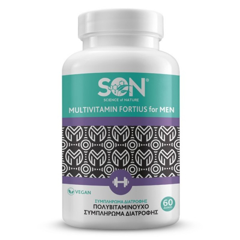 Science of Nature Multivitamin Fortius for Men 60 Δισκία 