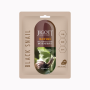 Jigott Black Snail Real Ampoule Mask | Μάσκα Αναζωογόνησης με Μαύρο Σαλιγκάρι – Θρέψη & Επανόρθωση 