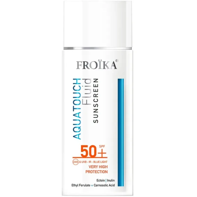 Froika Aquatouch Fluid Sunscreen Αντηλιακό Προσώπου SPF50+, 50ml